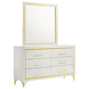 Lucia 6-drawer Dresser and Mirror