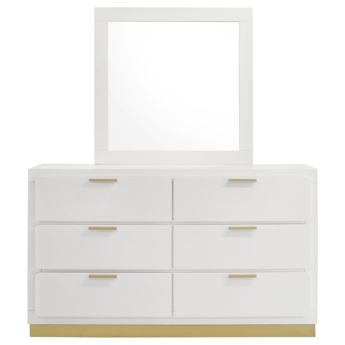 Caraway 6-drawer Dresser with Mirror
