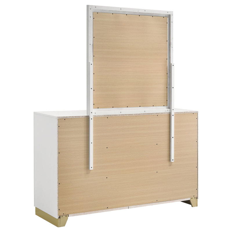 Caraway 6-drawer Dresser with Mirror