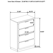 Caraway 4-drawer Bedroom Chest