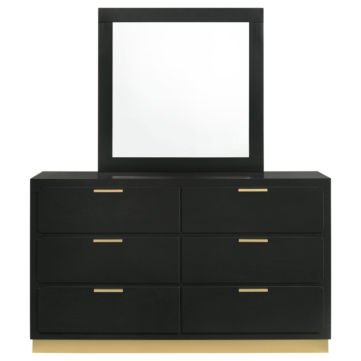 Caraway 6-drawer Dresser with Mirror