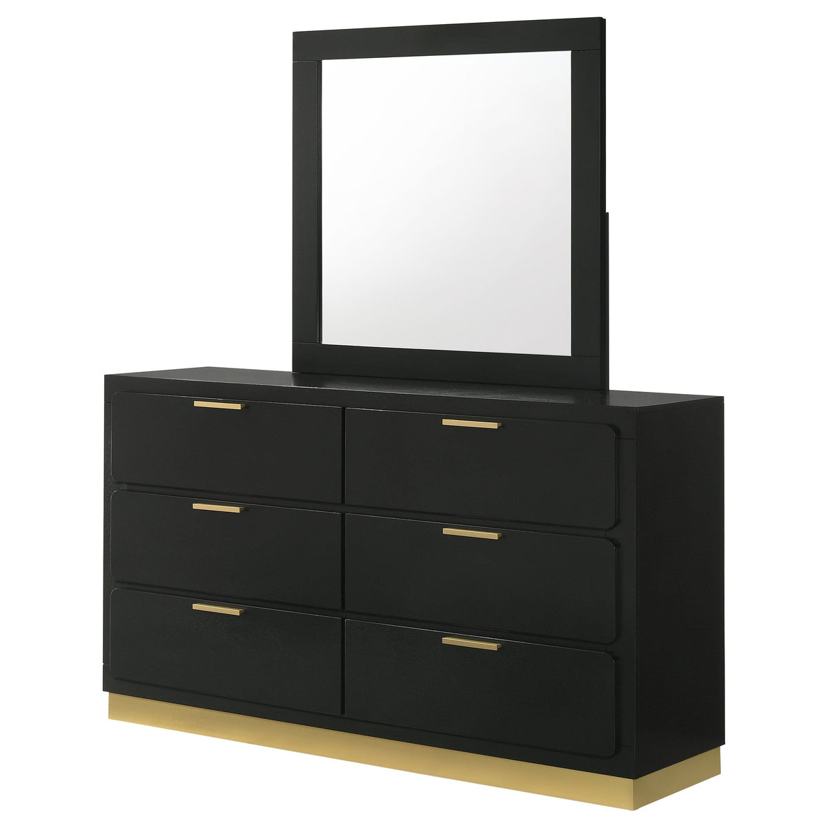 Caraway 6-drawer Dresser with Mirror