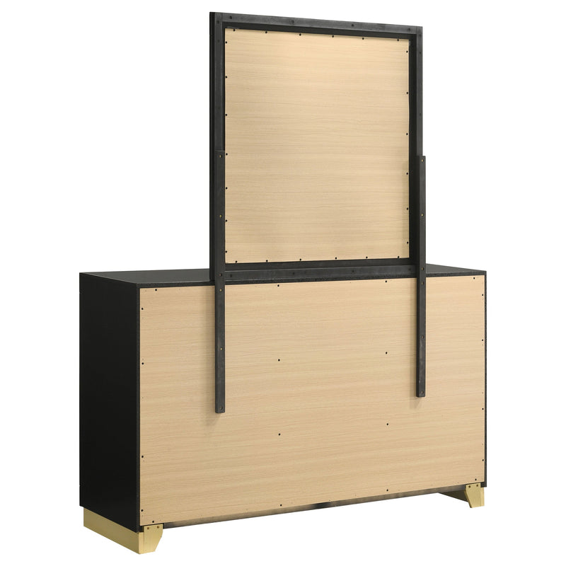 Caraway 6-drawer Dresser with Mirror