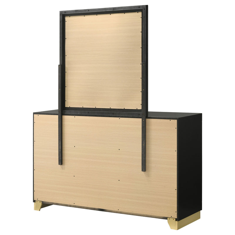Caraway 6-drawer Dresser with Mirror
