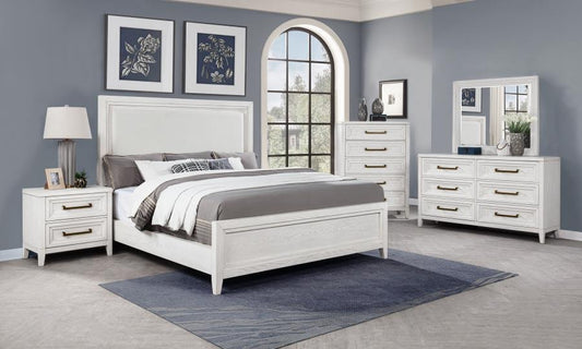 Marielle Bedroom Set Distressed Eastern King 5-piece