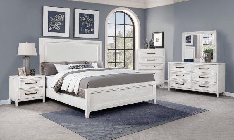 Marielle Bedroom Set Distressed Eastern King 5-piece