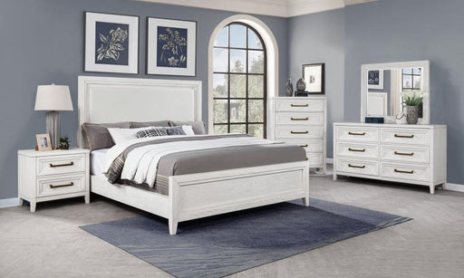 Marielle Bedroom Set Distressed Eastern King 5-piece