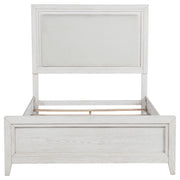 Marielle Upholstered Panel Bed Distressed