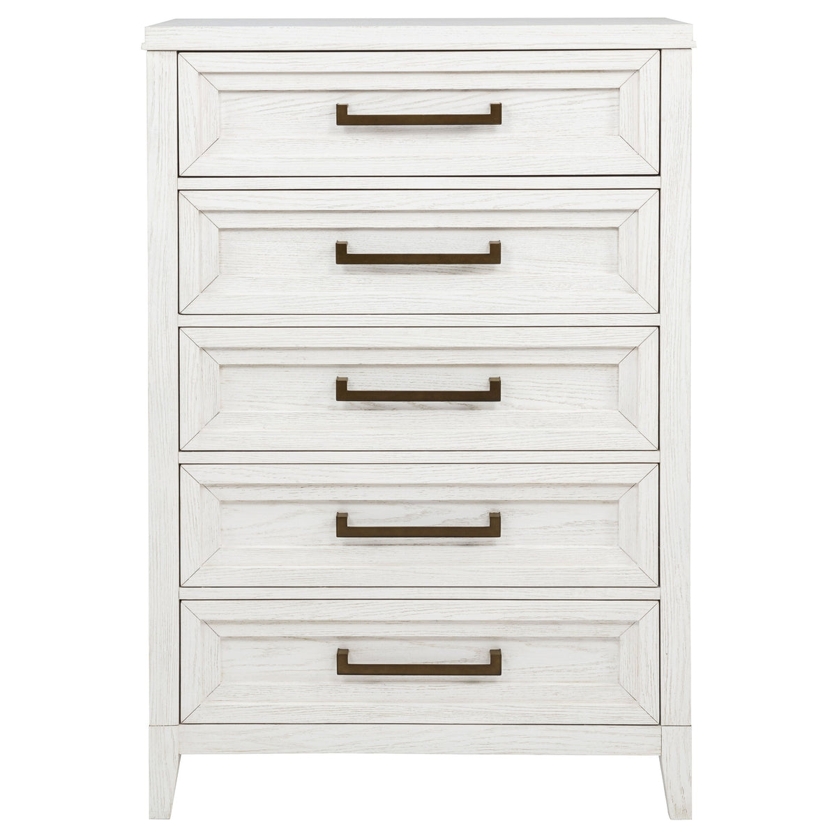 Marielle 5-drawer Bedroom Chest Distressed White