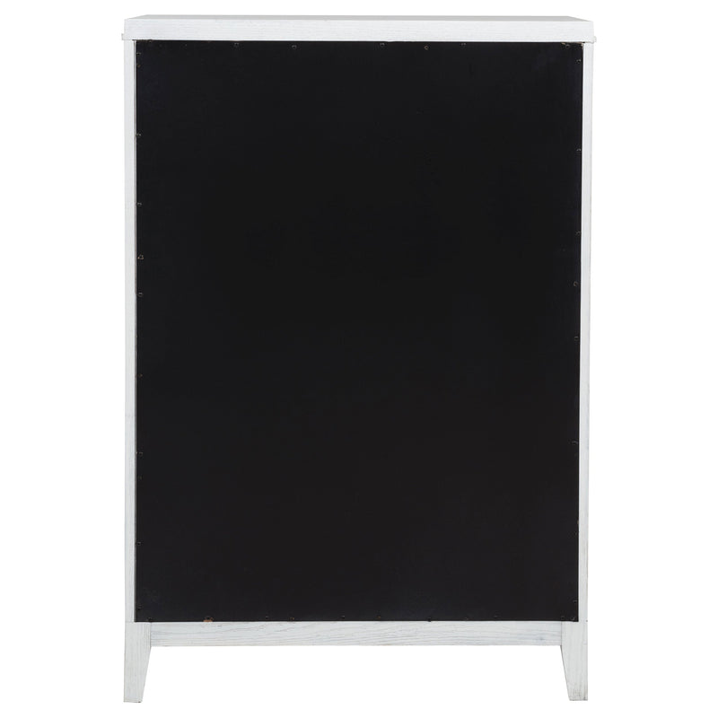 Marielle 5-drawer Bedroom Chest Distressed White