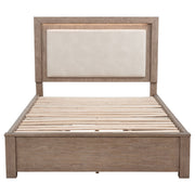 Kenora 56-inch LED Storage Bed Barley Brown