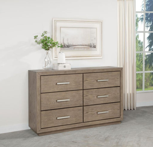 Kenora 6-drawer Dresser Barley Brown Default Title