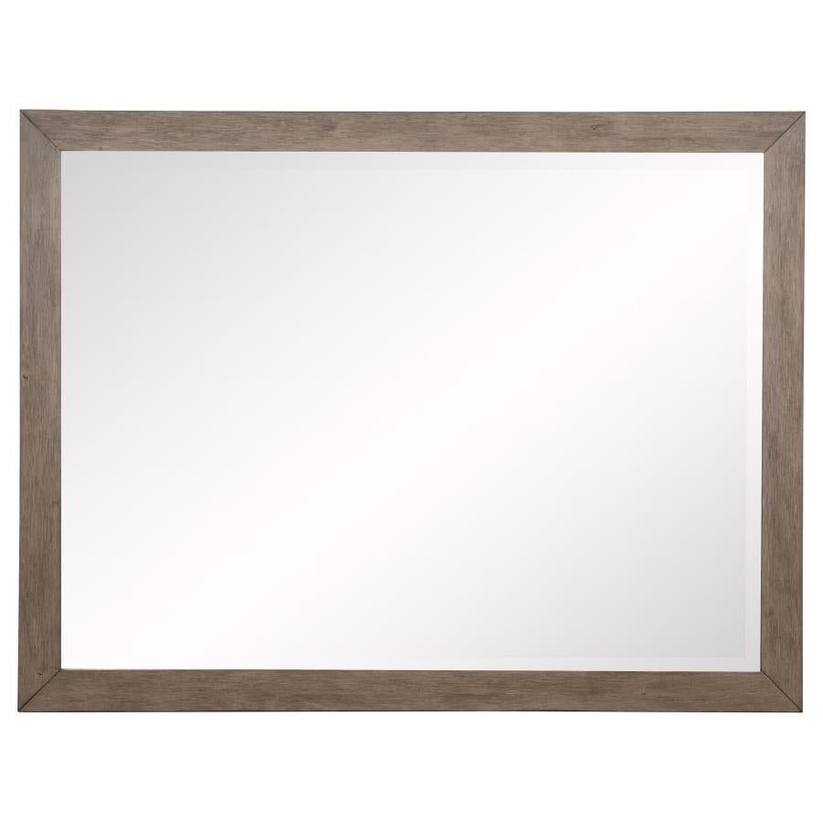 Kenora Dresser Mirror Barley Brown