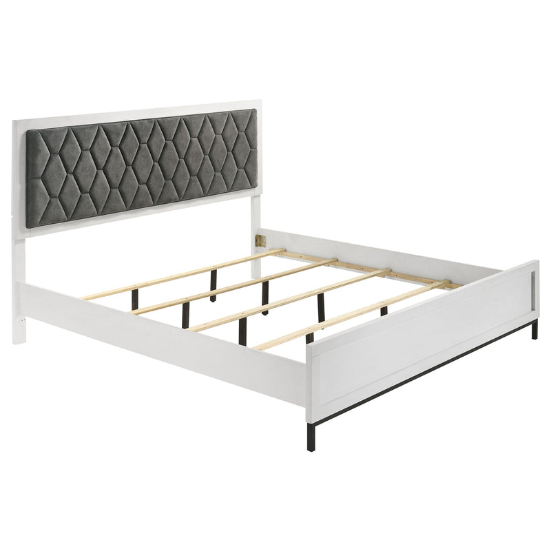 Sonora Upholstered Panel Bed