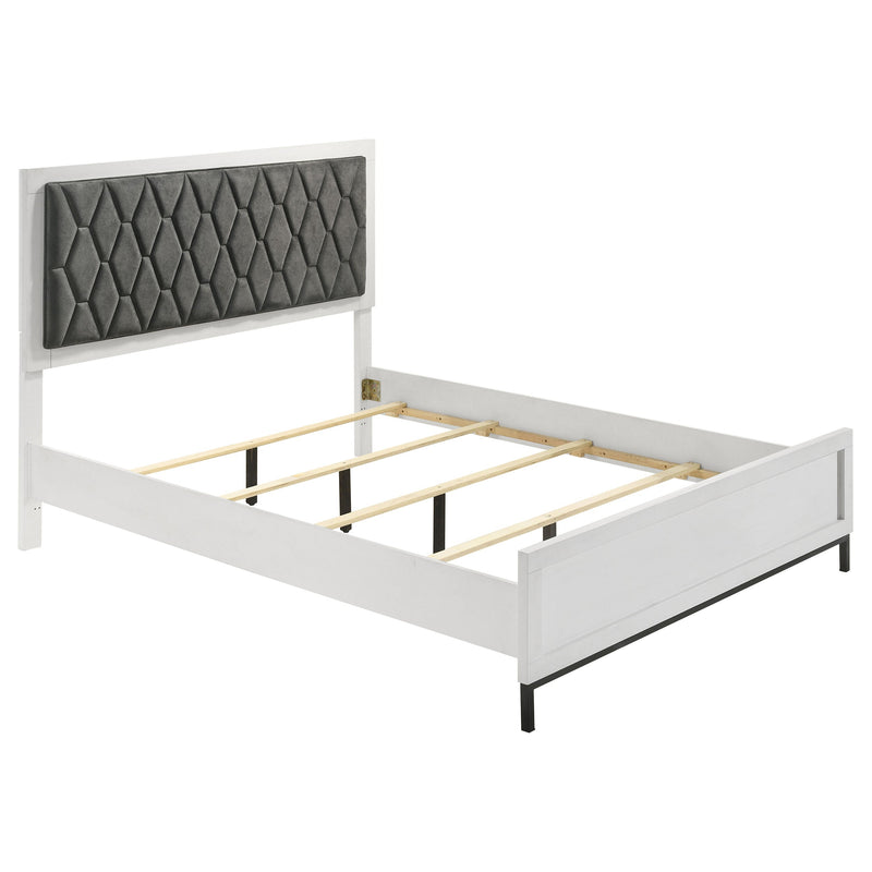 Sonora Upholstered Panel Bed