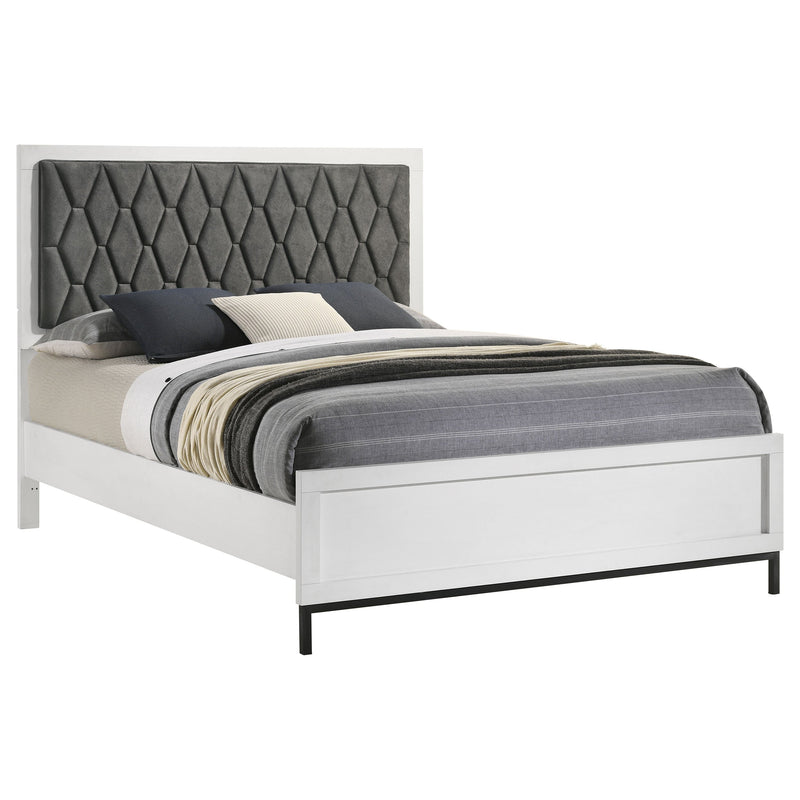 Sonora Upholstered Panel Bed