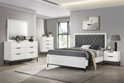 Sonora Upholstered Panel Bed