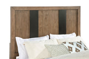 Terrace 2-drawer Storage Bed Ash Brown
