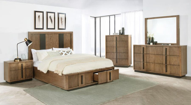 Terrace Bedroom Set Ash Brown California King 5-piece