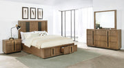 Terrace Bedroom Set Ash Brown Queen 4-piece