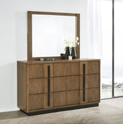 Terrace 6-drawer Dresser and Mirror Ash Brown Default Title