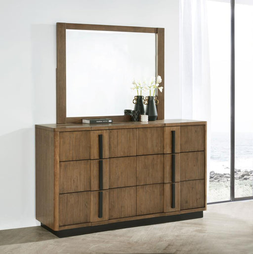 Terrace 6-drawer Dresser and Mirror Ash Brown Default Title