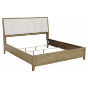 Granada Upholstered Panel Bed Natural Pine