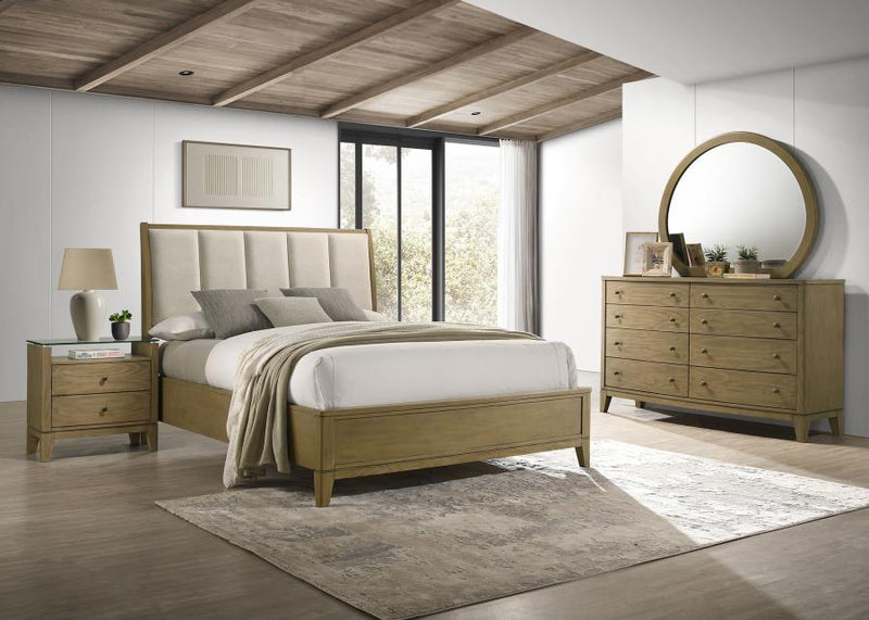 Granada Bedroom Set Natural Pine Queen 4-piece