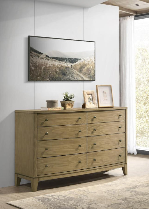 Granada 8-drawer Dresser Cabinet Natural Pine Default Title