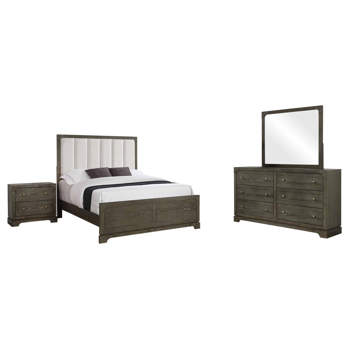 Gran Park Bedroom Set Dark Cocoa