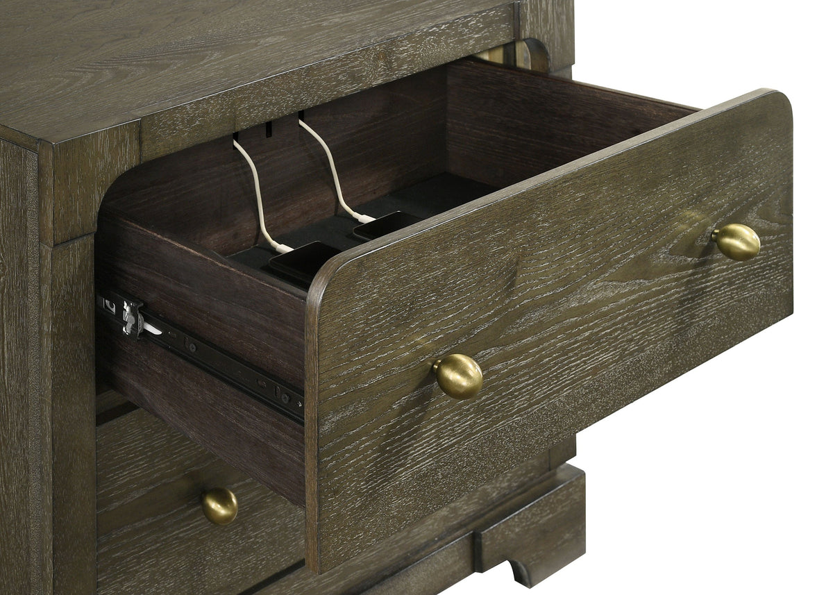 Gran Park Bedroom Set Dark Cocoa