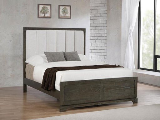 Gran Park 59-inch Panel Bed Dark Cocoa Eastern King