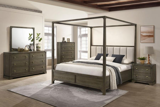 Gran Park Bedroom Set Dark Cocoa Eastern King 5-piece