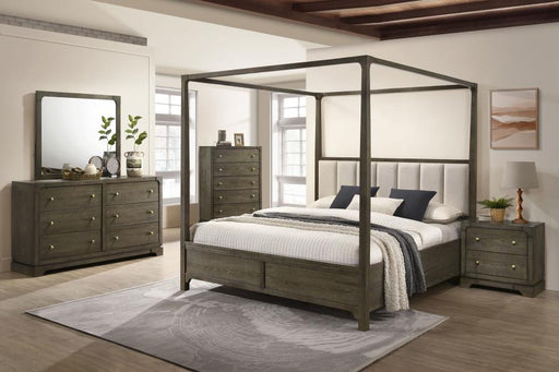 Gran Park Bedroom Set Dark Cocoa Eastern King 5-piece