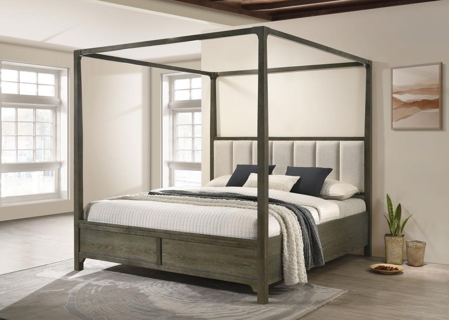 Gran Park Canopy Bed Dark Cocoa Eastern King