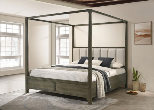 Gran Park Canopy Bed Dark Cocoa Eastern King