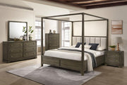Gran Park Bedroom Set Dark Cocoa Queen 5-piece