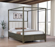 Gran Park Canopy Bed Dark Cocoa Queen