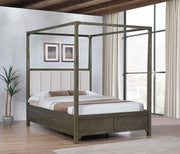 Gran Park Canopy Bed Dark Cocoa