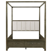 Gran Park Canopy Bed Dark Cocoa