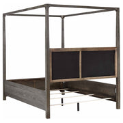 Gran Park Canopy Bed Dark Cocoa