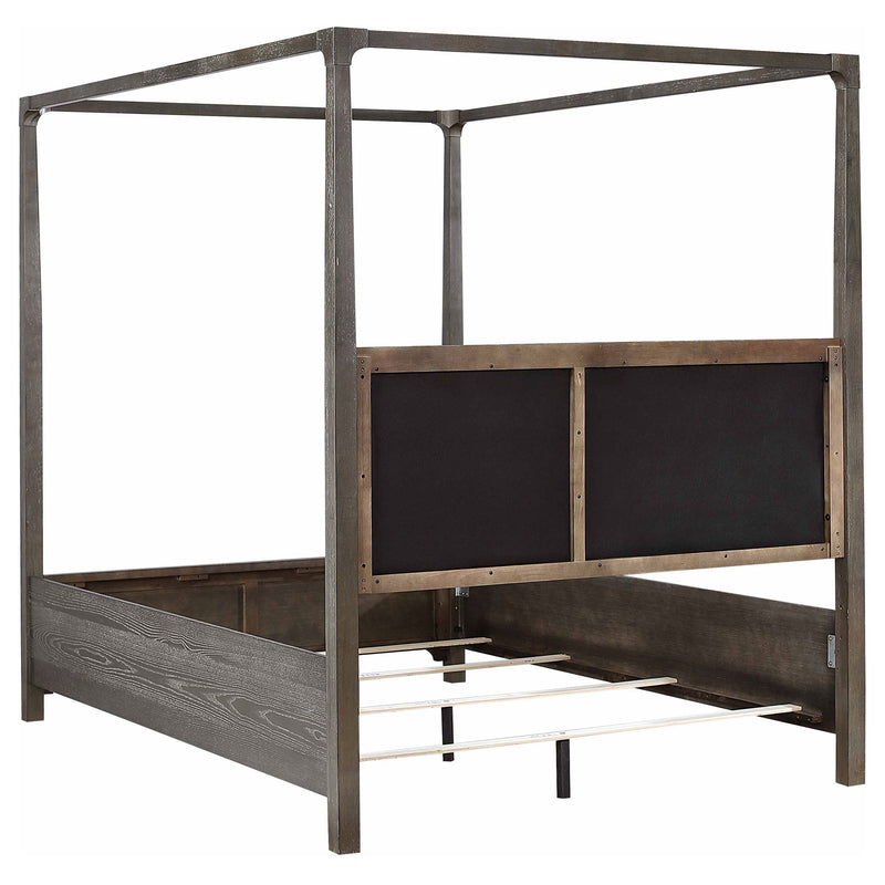 Gran Park Canopy Bed Dark Cocoa