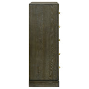 Gran Park 5-drawer Bedroom Chest of Drawers Dark Cocoa