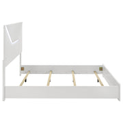Ives Panel Bed LED Headboard High Gloss