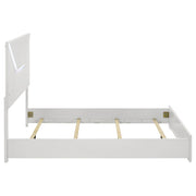 Ives Panel Bed LED Headboard High Gloss