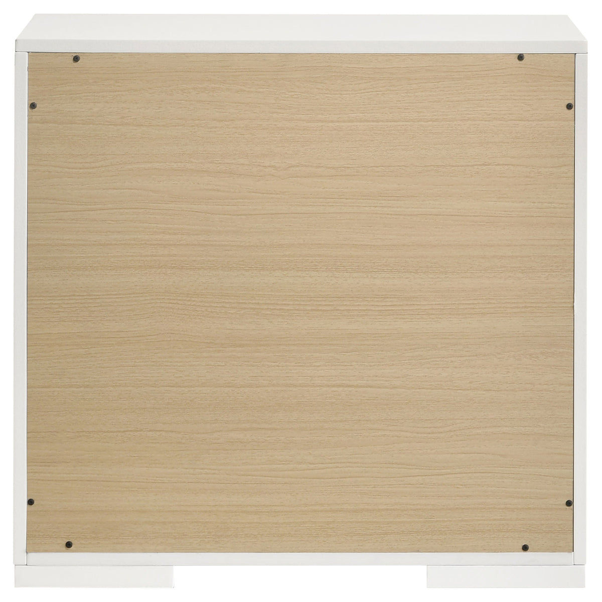 Ives 2-drawer Nightstand Bedside Table High Gloss