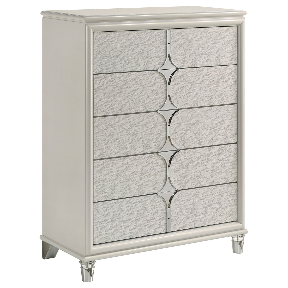 Olivia Bedroom Set Pearl