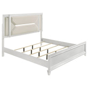 Marmore 64-inch Panel Bed LED Headboard