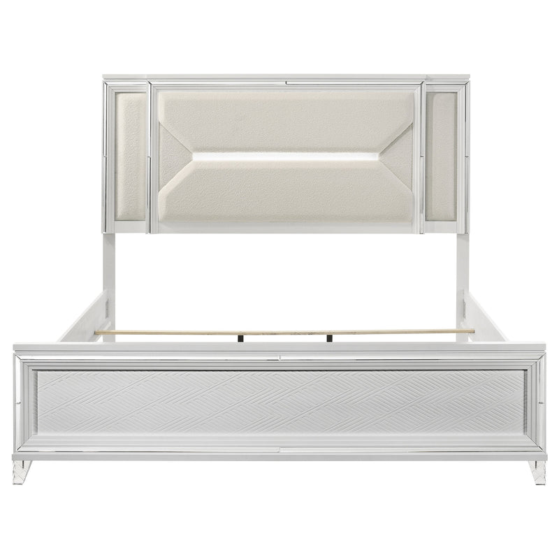 Marmore 64-inch Panel Bed LED Headboard