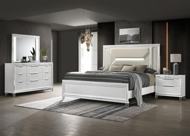 Marmore Bedroom Set Queen 4-piece